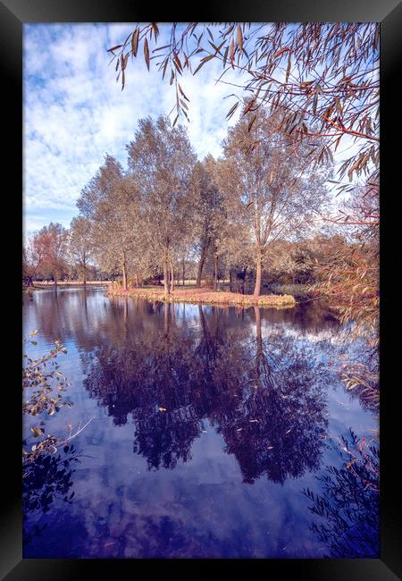 River Reflections Framed Print by Svetlana Sewell