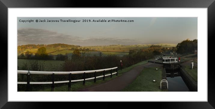 Gumley panoramic view  Framed Mounted Print by Jack Jacovou Travellingjour