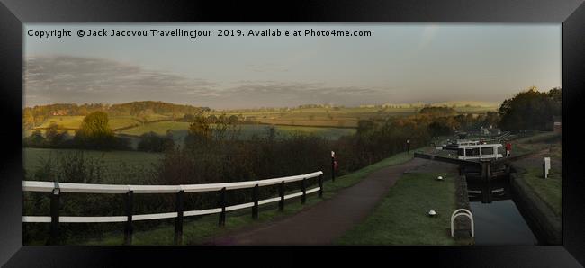 Gumley panoramic view  Framed Print by Jack Jacovou Travellingjour