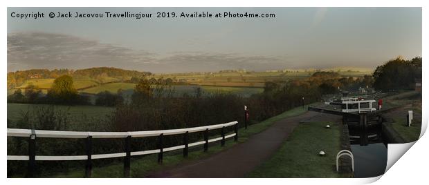Gumley panoramic view  Print by Jack Jacovou Travellingjour