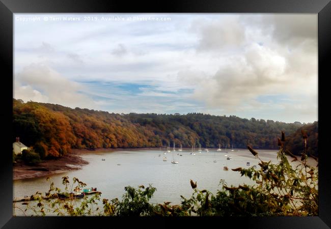 The View From Malpas Framed Print by Terri Waters