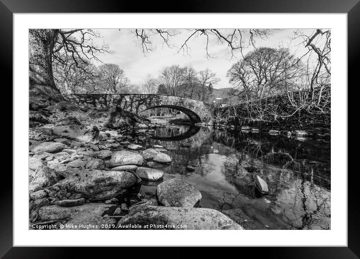 Rydal / Grassmere Framed Mounted Print by Mike Hughes