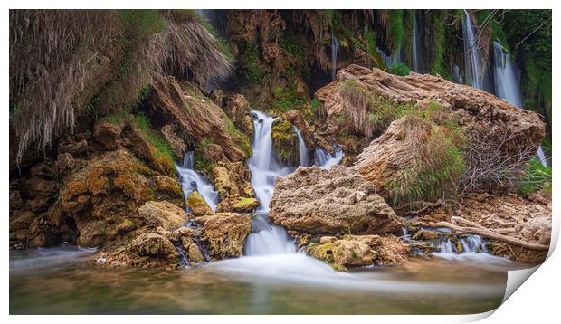 Waterfall  Print by Kevin Snelling