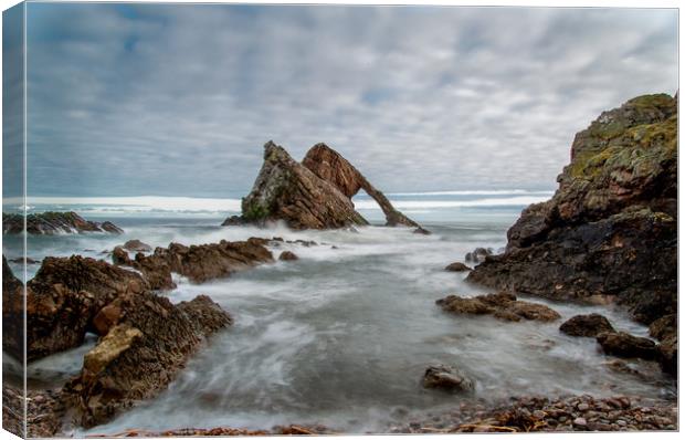Bow Fiddle Rock Canvas Print by Tony Bishop