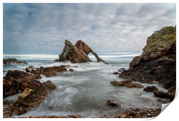 Bow Fiddle Rock Print by Tony Bishop