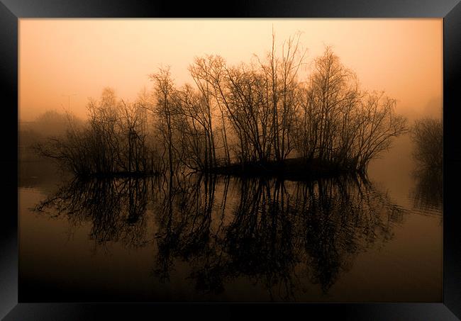 Still Waters Framed Print by Chris Manfield