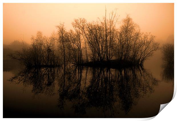Still Waters Print by Chris Manfield