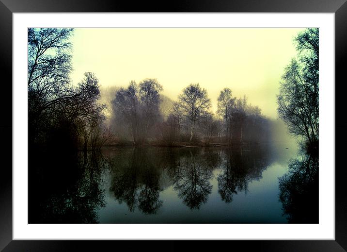First Light Framed Mounted Print by Chris Manfield