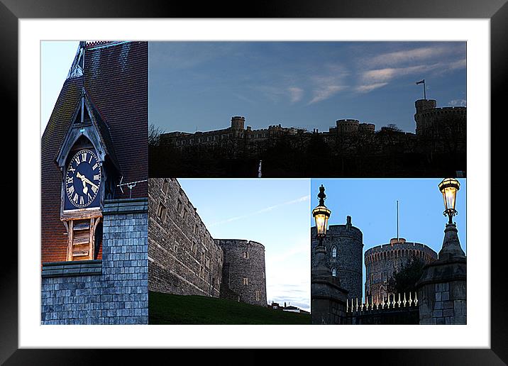 Around Windsor Castle Framed Mounted Print by Doug McRae