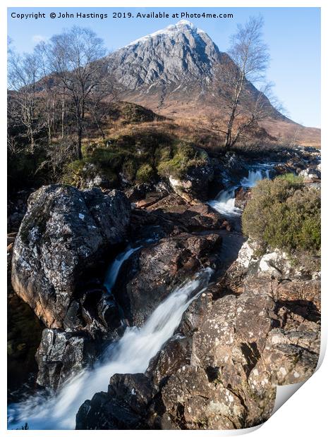 Majesty of Buachaille Etive Mor Print by John Hastings