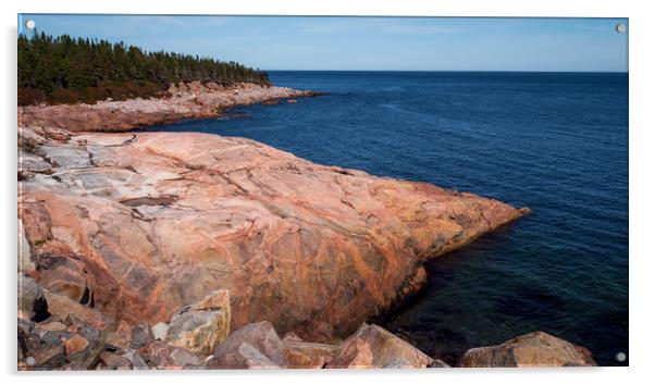 Black Brook, Cape Breton, Canada Acrylic by Mark Llewellyn