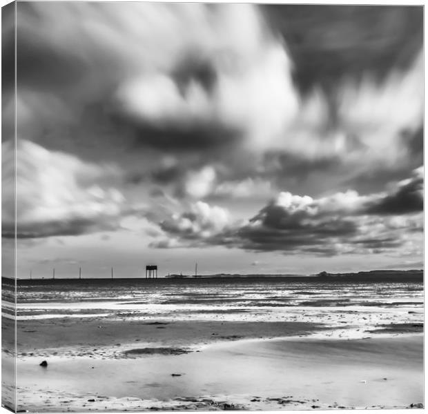 The Pilgrims' Way to the Holy Island  Canvas Print by Naylor's Photography