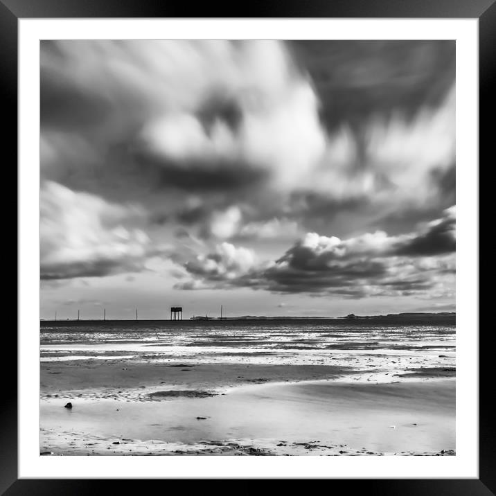 The Pilgrims' Way to the Holy Island  Framed Mounted Print by Naylor's Photography