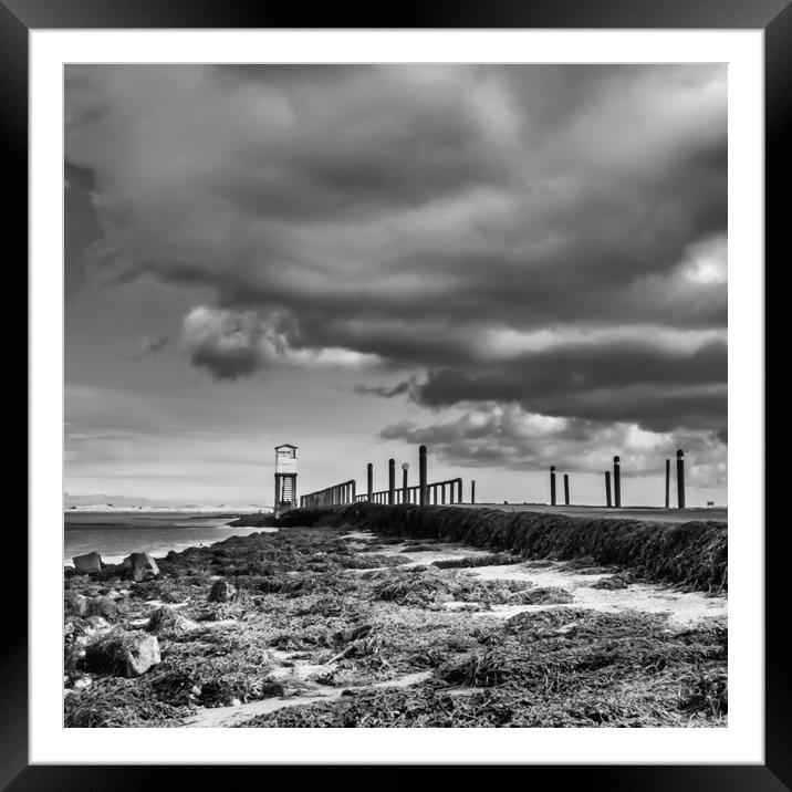 Refuge on Lindisfarne Framed Mounted Print by Naylor's Photography