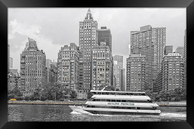 New York New York Framed Print by Elaine Young