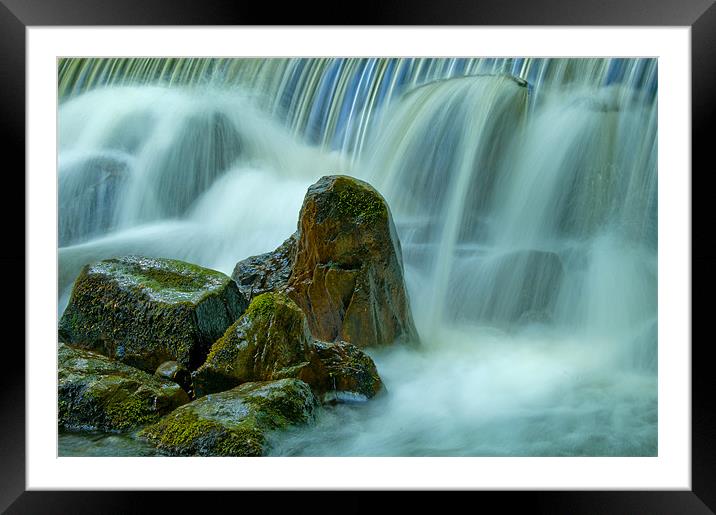 Highland Water Framed Mounted Print by Mark Robson