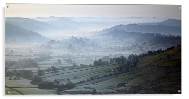 Dove Valley Mist Acrylic by Steve Glover