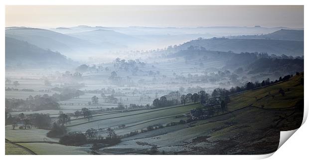 Dove Valley Mist Print by Steve Glover