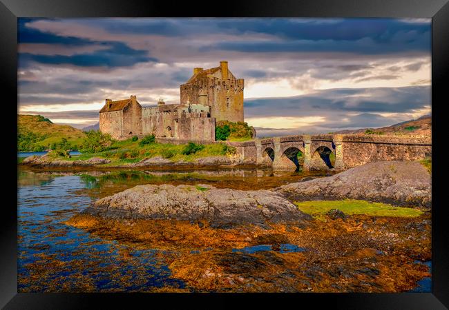 Eileen Donan Castle Framed Print by Scott Paul