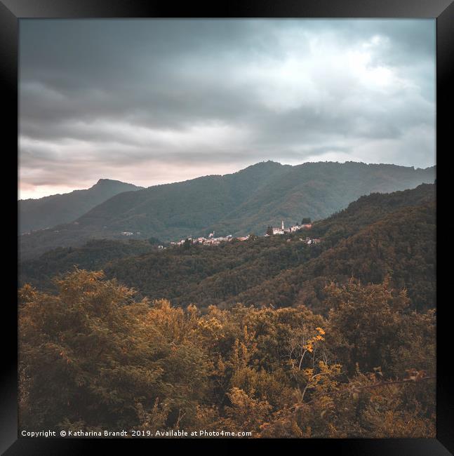 Ligurian landscape Framed Print by KB Photo