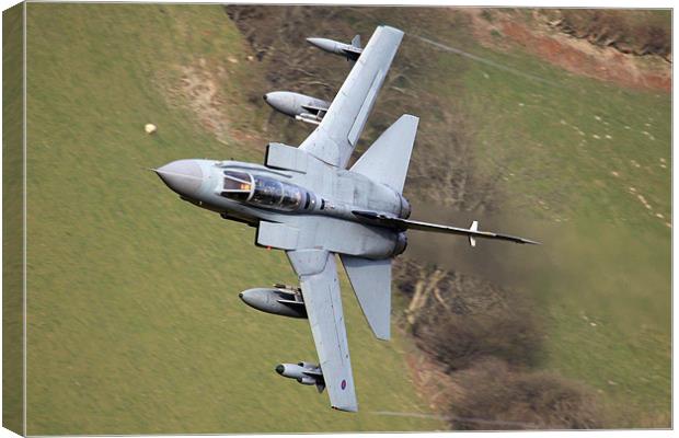 Tornado GR4 in wales Canvas Print by Oxon Images