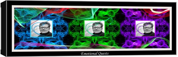 Emotional Quests Canvas Print by Steve Purnell