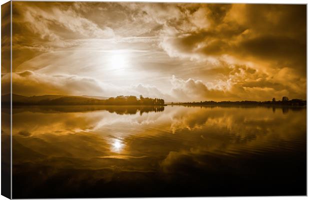 HL0006S - Hollingworth Lake - Standard Canvas Print by Robin Cunningham