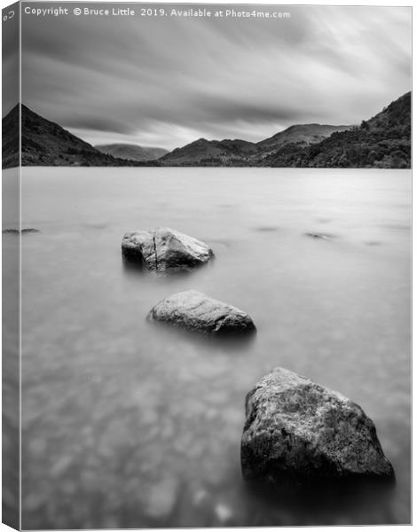 Into Ullswater Canvas Print by Bruce Little