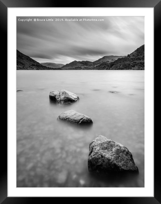 Into Ullswater Framed Mounted Print by Bruce Little