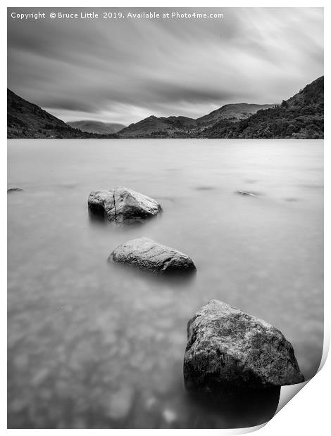 Into Ullswater Print by Bruce Little