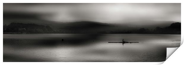 HL0002P - The Oarsman - Panorama Print by Robin Cunningham