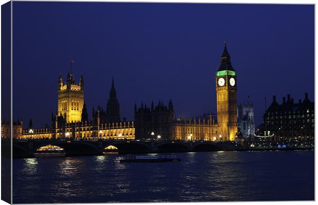 Westminster Canvas Print by kelly Draper