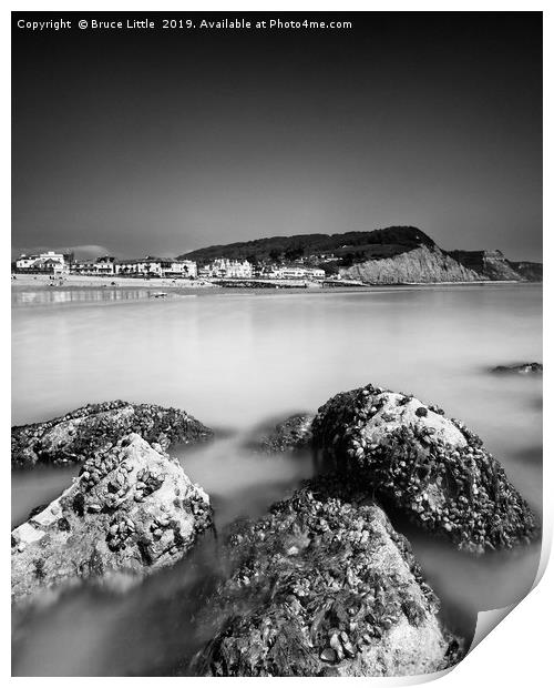 Surreal Milky Seafront Print by Bruce Little
