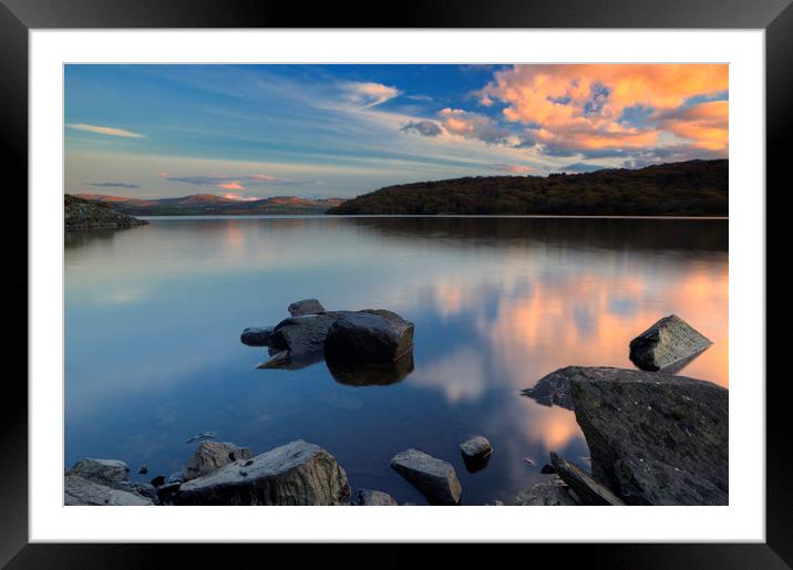 Trawsfynydd lake Framed Mounted Print by Rory Trappe