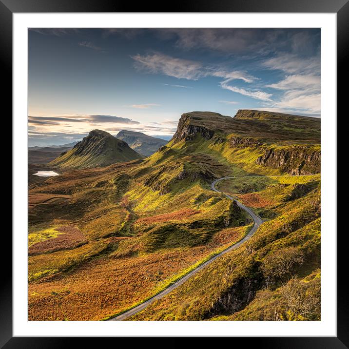 The Quiraing Framed Mounted Print by Paul Andrews