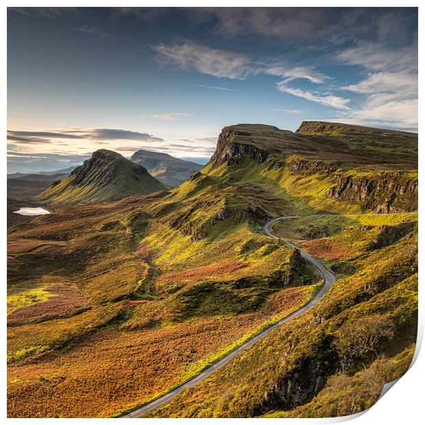 The Quiraing Print by Paul Andrews