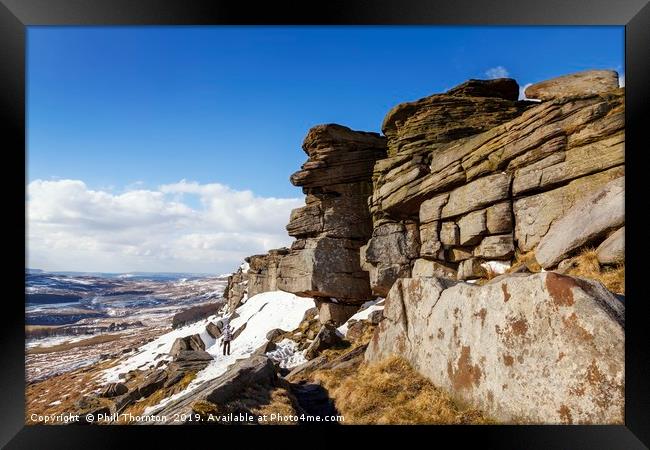 Stanage Edge No. 1 Framed Print by Phill Thornton