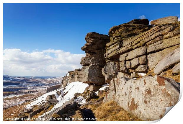 Stanage Edge No. 1 Print by Phill Thornton