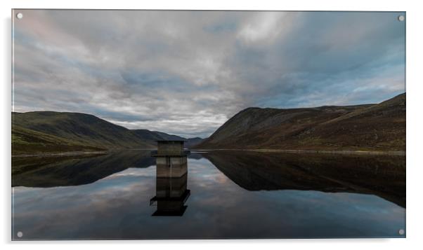 Loch Turret Acrylic by Alan Sinclair