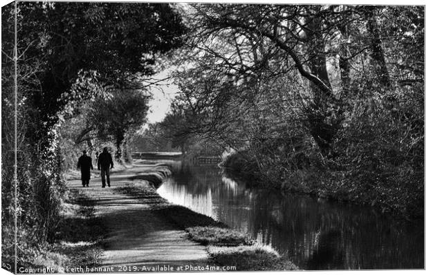 strolling on the mon &amp; brec Canvas Print by keith hannant