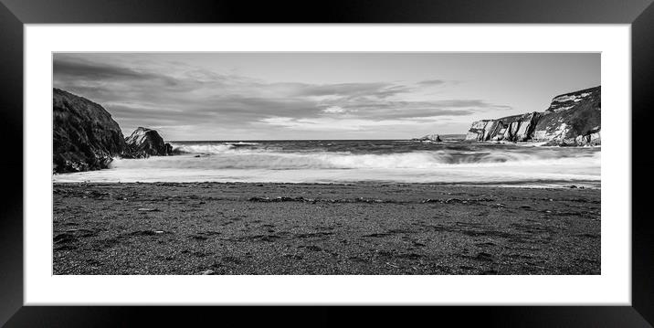 The Beach 2 Framed Mounted Print by David Martin