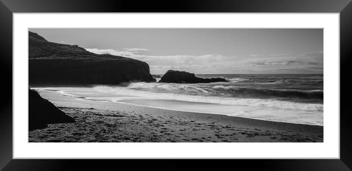 The Beach 3 Framed Mounted Print by David Martin