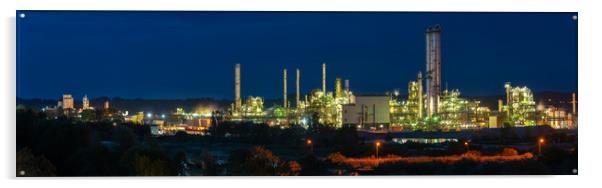 Barry industry lit by Dow Silicones UK  Acrylic by Dean Merry
