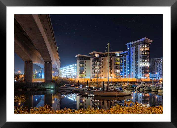 Victoria Wharf, Cardiff, Penarth  Framed Mounted Print by Dean Merry