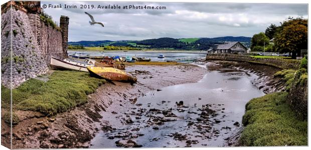 One of Conway's secret harbours Canvas Print by Frank Irwin