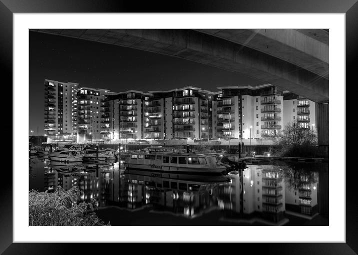 Victoria Wharf, Cardiff, Penarth  Framed Mounted Print by Dean Merry