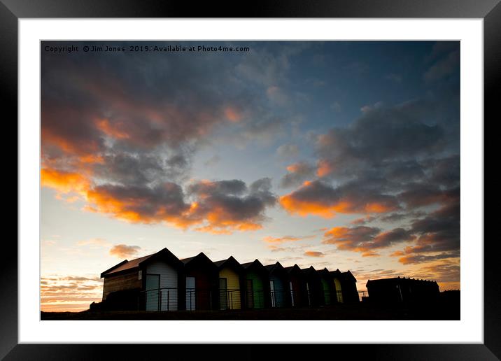 Colourful start to the day Framed Mounted Print by Jim Jones