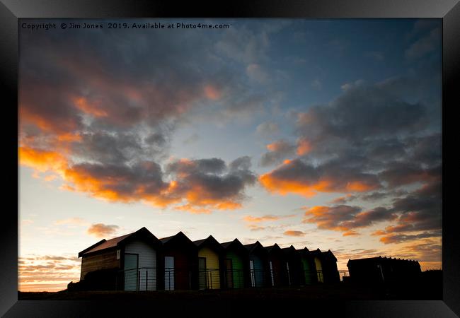 Colourful start to the day Framed Print by Jim Jones