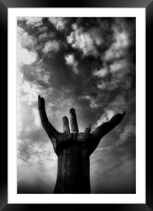 Reach for the Sky Framed Mounted Print by Chris Manfield