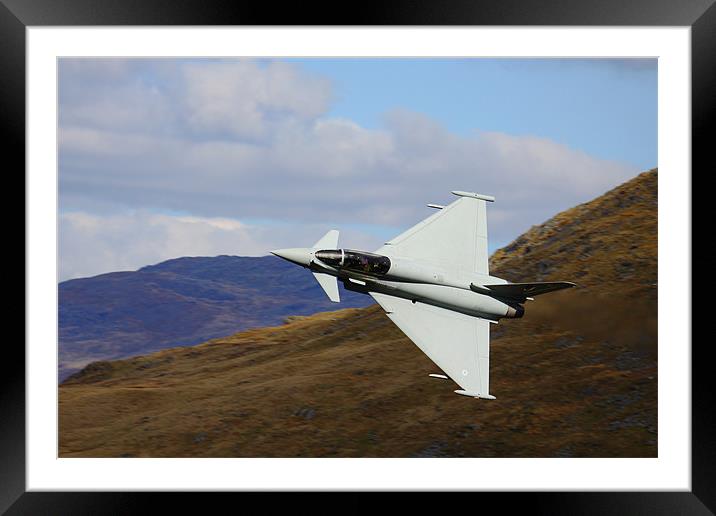 Warton Eurofighter Typhoon Framed Mounted Print by Oxon Images
